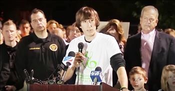 Brother Of Slain Singer And Christian Speaks Words Of Peace At Vigil