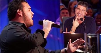 Delivery Driver Stuns The Judges With Frank Sinatra Song For Grandmother
