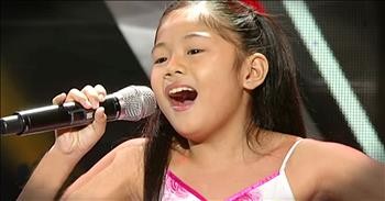 8-Year-Old's Audition Hits A Note With The Judges