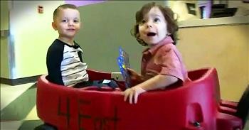 Toddlers Fighting Leukemia Become Best Friends