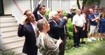 Actor Dick Van Dyke Starts 'Let's Go Fly A Kite' Sing Along