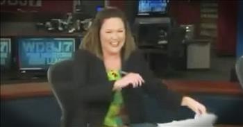 News Anchor Cannot Stop Laughing At News Story