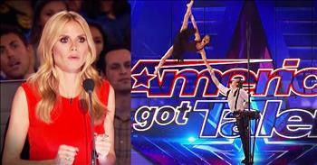 Couple's Acrobatic Audition Will Have You On The Edge Of Your Seat