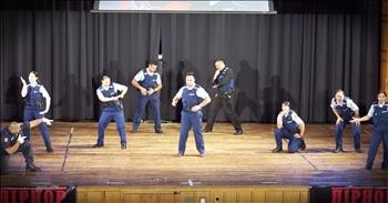 Cops Stun The Crowd With Surprise Dance Performance