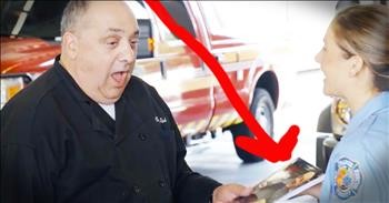 Chef Who Cooks For Firefighters Get A Surprise 'Thank You'
