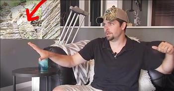 Man Saves Wife's Life After Scary Rock Climbing Accident
