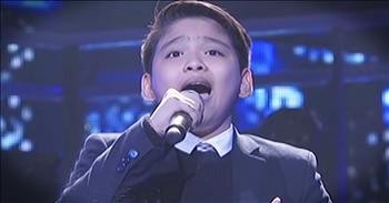 The Voice Kids Contestant Shines With 'You Raise Me Up' Performance