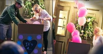 Gender Reveal Announces First Girl Grandchild After 11 Boys