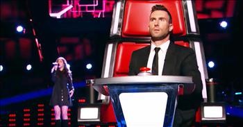 Young Girl's Big Voice Singing Classic Song Turns The Judges