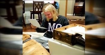 Woman Reads Letters From Family Members Written Years Ago