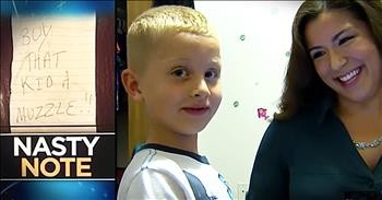 Mother Of Son With Autism Finds Rude Note In Shopping Cart