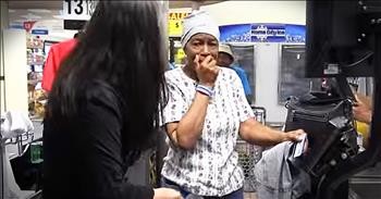 Radio Host Pays For Shoppers Groceries