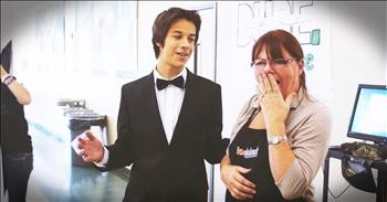 Deserving Lunch Lady Gets Amazing Surprise From Loving Students