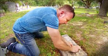 Good Samaritan Helps Keep Our Soldiers Final Resting Places Spotless