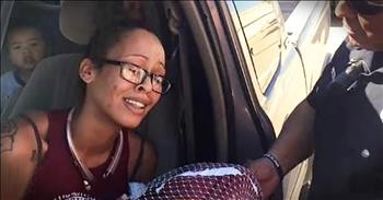 Struggling Mom Gets A Turkey Instead Of Ticket