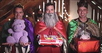 Adults Act Out Story Of Jesus According To Kids