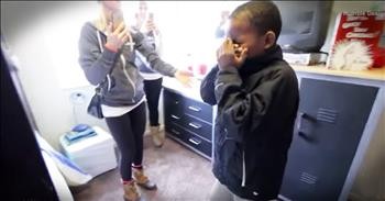 Poverty-stricken Family Surprised With A Home Of Their Own