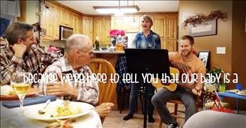 Couple Sings An Adorably Hilarious Gender Reveal Song