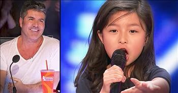 9-Year-Old Charms Judges With 'My Heart Will Go On'