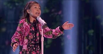 9-Year-Old Sings Power Ballad 'When You Believe'