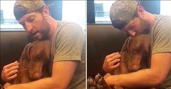 Brett Eldredge Sings 'You Are My Sunshine' To Dog