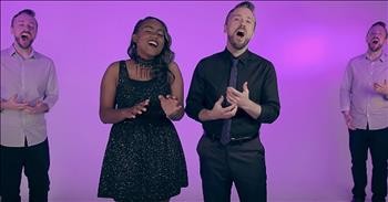 'O Holy Night' - Peter Hollens And Jamie Grace A Cappella
