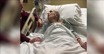97-Year-Old Sings 'How Great Thou Art' From Hospital Bed