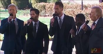 Gaither Vocal Band Performs 'Because He Lives' At Billy Graham Funeral