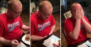 Pregnancy Announcement With Baby In Cupcake