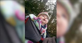 Baby Girl Hears Birds Singing For The First Time