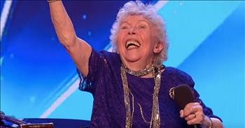 90-Year-Old Wins The Judges With 'I Want To Be Loved By You'