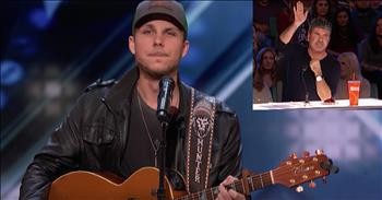 Simon Stops Country Singer Audition And Makes Him Sing Again