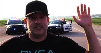 Police Officers Enlist Nascar Driver For Lip Sync Challenge