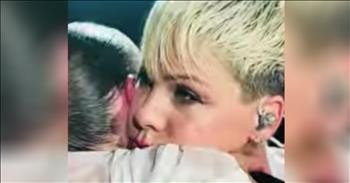 Pink Stops Concert To Comfort Fan Who Lost Mom