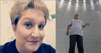 Mom Sings 'How Great Thou Art' In Empty Silo And It's Beautiful