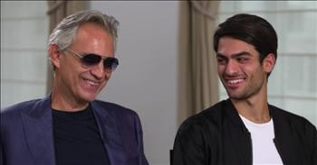 Andrea Bocelli Didn't Know Son Matteo Could Sing Until A Few Years Ago