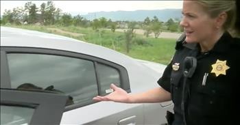 Sheriff Deputy Odum Gets Surprise Of A Lifetime At Routine Traffic Stop