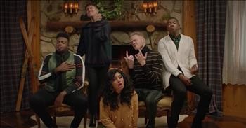Pentatonix 'What Christmas Means to Me' Yule Log (Music Video)