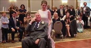 Dying Father Shares First Dance With Daughter At Her Wedding Dying Father Shares First Dance With Daughter At Her Wedding