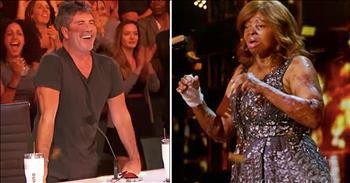 Plane Crash Survivor Kechi Earns Simon's Golden Buzzer