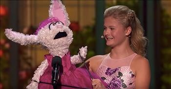 Teen Ventriloquist Darci Lynne Farmer Sings Italian Opera