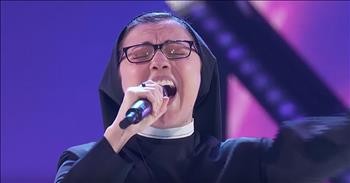 Viral Sensation 'The Singing Nun' Earns Standing Ovation With Rocking Audition