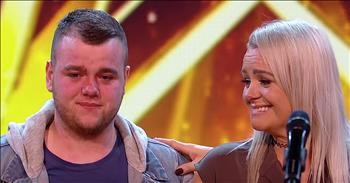 'You Are The Reason' Mother And Son Duet Earns Golden Buzzer