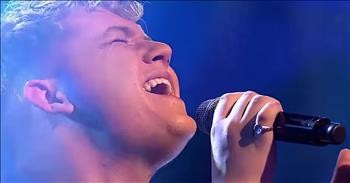 Young Man Wins Talent Competition With 'Hallelujah' Performance