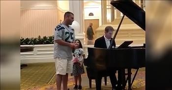 Dad Sings 'Ave Maria' While At Disney World With Daughter
