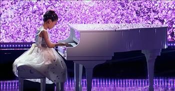 Child Prodigy Pianist Anwen Performs On Little Big Shots