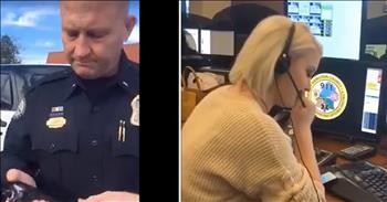 Police Officer's Final Call With Dispatcher Daughter Ends In Tears