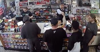 Convenience Store Owner Gives Hungry Teen Food After Shoplifting