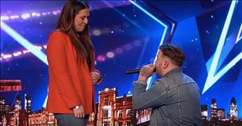 Contestant Surprises Girlfriend With Proposal After Successful Audition