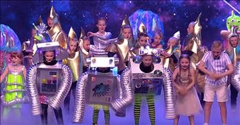 Children's Choir Spreads Joy With 'Rule the World' On Britain's Got Talent